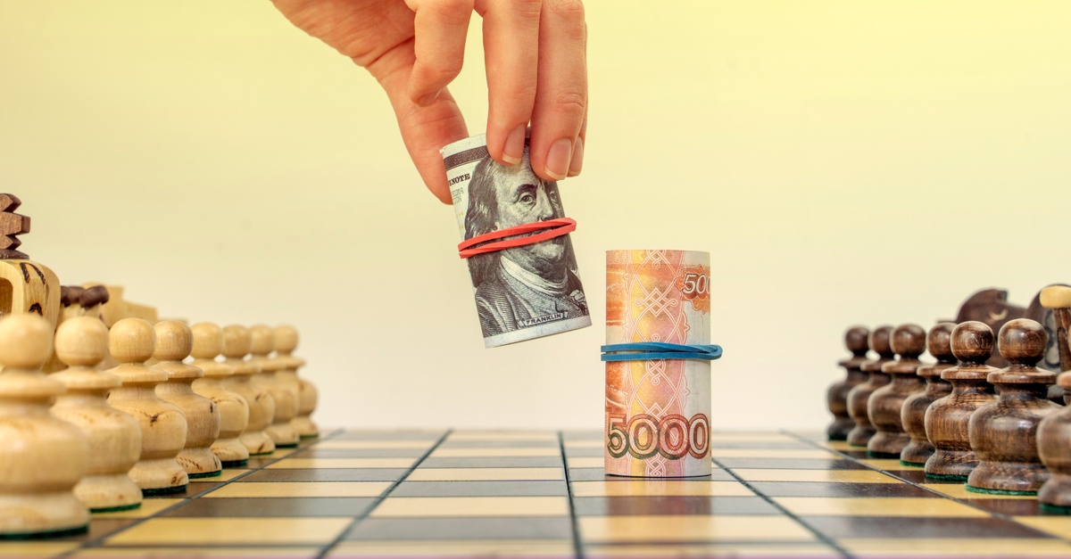 تحليل سعر صرف زوج الروبل مقابل الدولار
