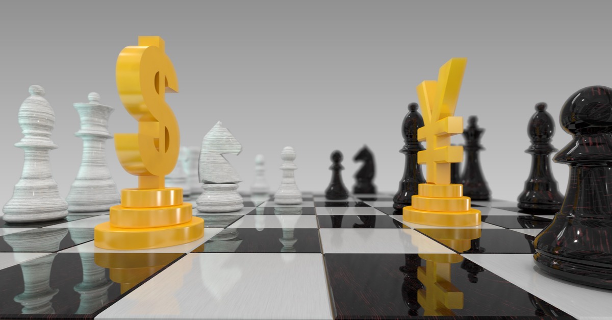 زوج الدولار مقابل اليوان في موجز اليوم USDCNY
