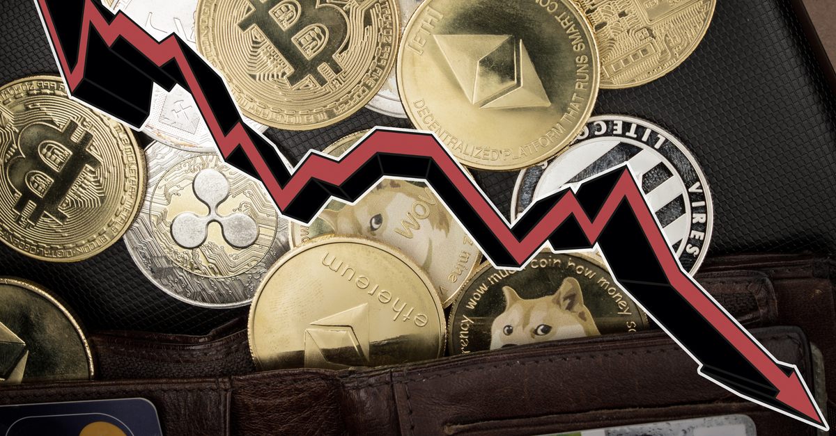 سوق العملات المشفرة: بيتكوين وإيثريوم ودوجكوين تنخفض إلى 6٪