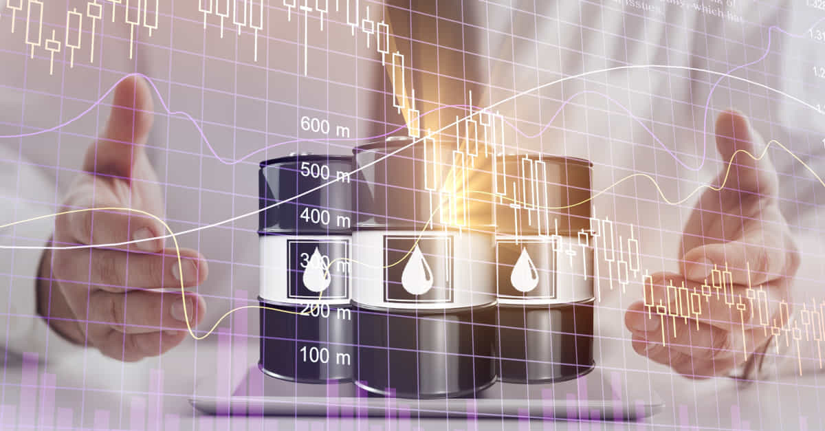 The performance of the global oil markets during today's trading