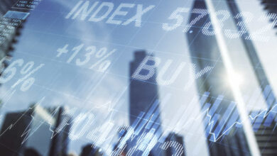 The performance of the S&P500 index