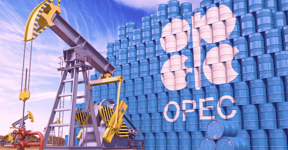 Global crude oil prices