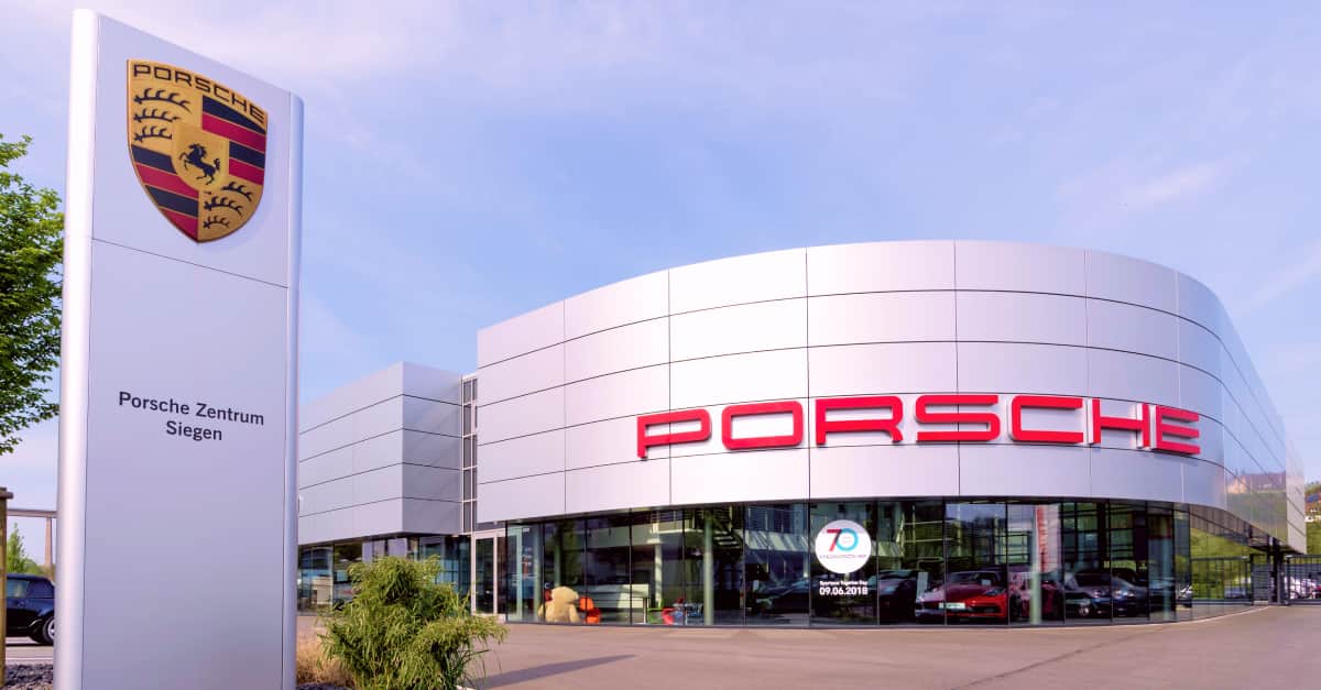 Porsche shares after the IPO