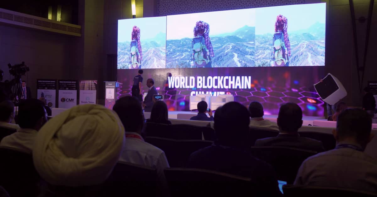 United Arab Emirates Dubai Blockchain event