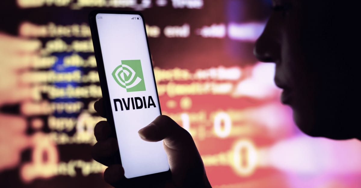 performance of Nvidia share
