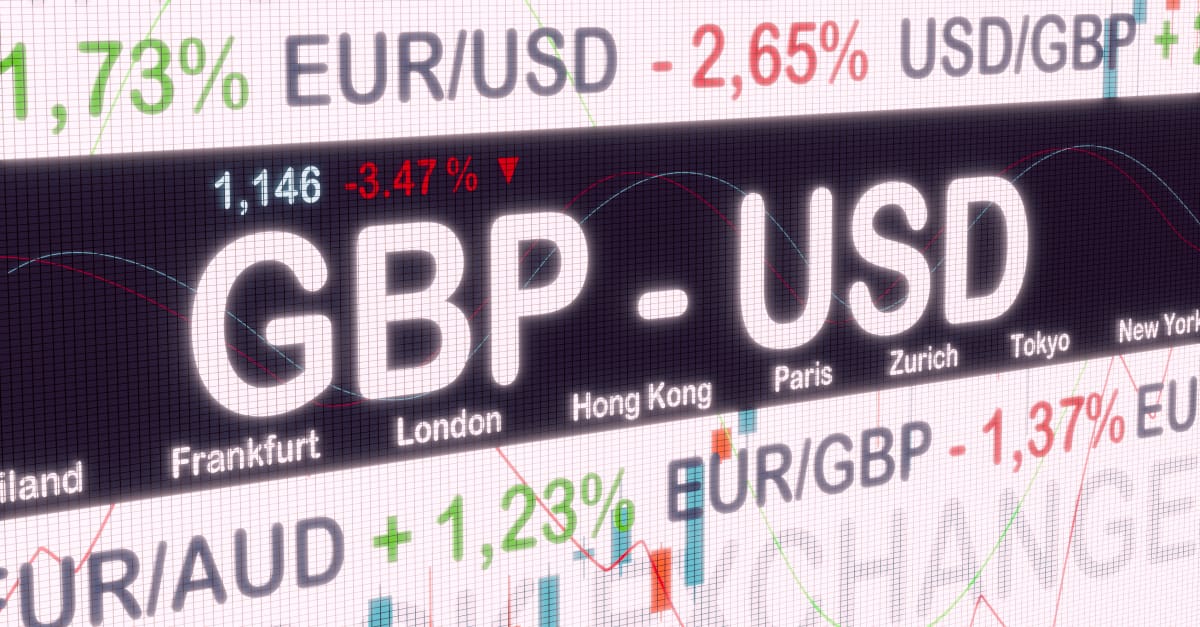 pound sterling against dollar